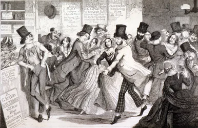 The Dancing Rooms, plate 3 of 